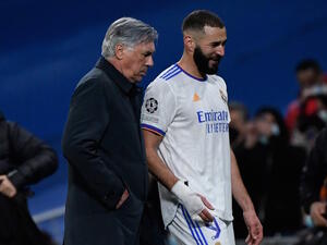 بنزيمة وأنشيلوتي