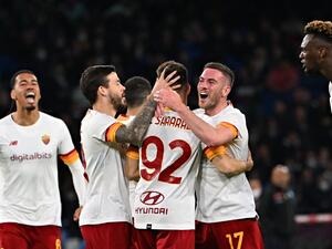 روما يلاقي ليستر سيتي اليوم (المصدر: أ ف ب)