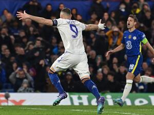 بنزيمة يتألق ويقود ريال مدريد للفوز على تشيلسي