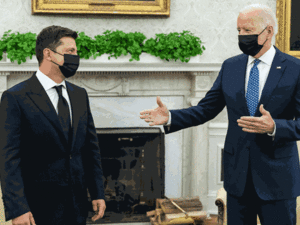 زيلينسكي و بايدن