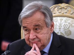 الأمين العام للأمم المتحدة أنطونيو غوتيريش