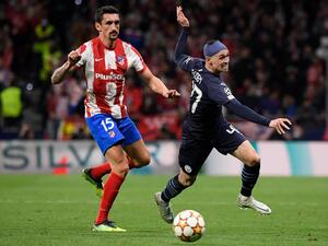 مانشستر سيتي يتجاوز أتلتيكو مدريد بصعوبة