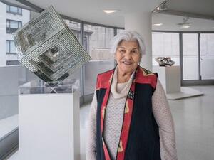 Iranian artist Monir Shahroudy Farmanfarmaian