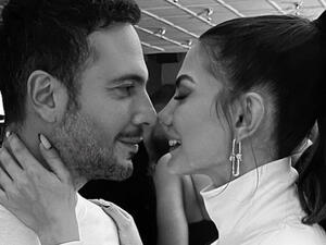The singer proposed to the actress on Valentine's Day