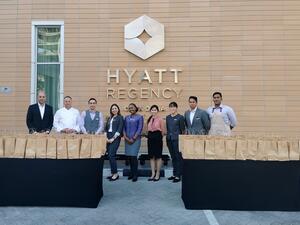 Hyatt Regency Oryx Doha Distributes Iftar Meal Boxes To Local Taxi Drivers