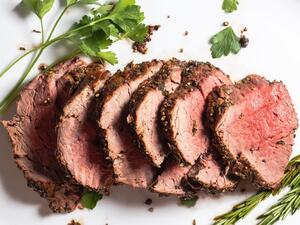 مطبخ العيد: لحم تندرلوين مشوي بالأعشاب والثوم