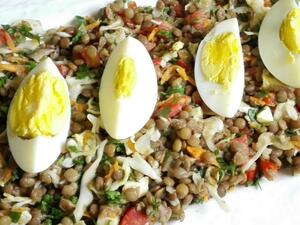 مطبخ رمضان: سلطة العدس المنعشة 