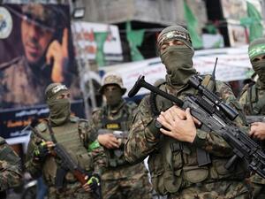 مقاتلون من حركة حماس في غزة