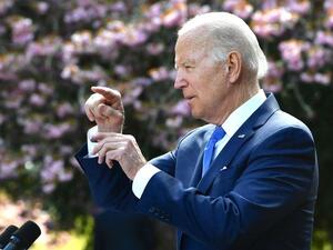 Biden in Seattle Park 