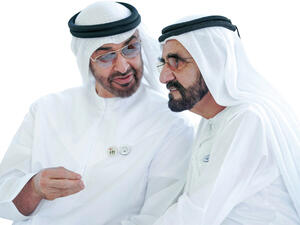 محمد بن راشد ومحمد بن زايد