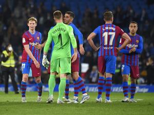 برشلونة يستضيف مايوركا اليوم (المصدر: أ ف ب)