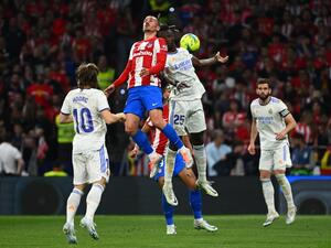 أتلتيكو يتفوق على ريال مدريد (المصدر: أ ف ب) 