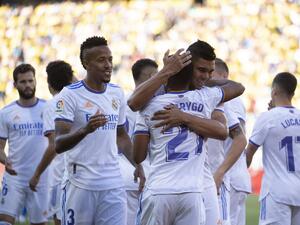 ريال مدريد يخوض تحدياً أخيراً في الدوري الإسباني هذا الموسم (المصدر: أ ف ب)