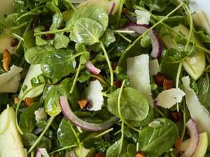 سلطات صيف 2022: سلطة البقله مع التفاح