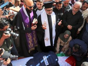 veteran Al Jazeera Palestinian journalist Shireen Abu Aqleh