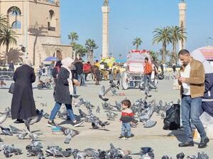 Libya's Tripoli in better times 