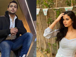 Mahmoud Al-Mahdi announces her married Menna Arafa 