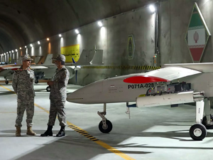 Iranian underground drone base 