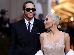 Pete Davidson and Kim Kardashian