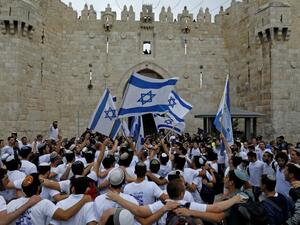 مسيرة الأعلام الاسرائيلية في القدس المحتلة