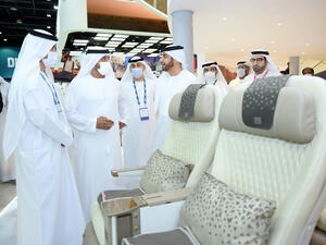 Emirates Welcomes His Highness Sheikh Ahmed Bin Saeed Al Maktoum at ATM