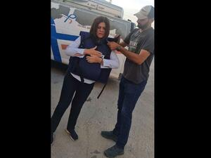 الصورة الاخيرة للشهيدة شيرين ابو عاقلة