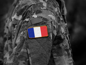 French military convoy