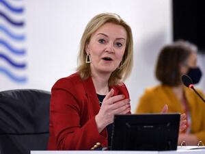 وزيرة الخارجية البريطانية ليز تراس