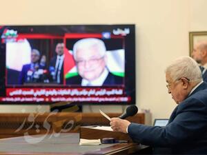 محمود عباس في صورة بعد اشاعة وفاته