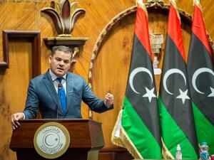 رئيس حكومة الوحدة الوطنية الليبية عبد الحميد الدبيبة