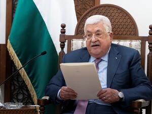 Palestinian leader Mahmoud Abbas