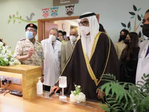 Her Highness Shaikha Thajba bin Salman bin Hamad Al Khalifa and Her Highness Shaikha Mariam bint Salman bin Hamad Al Khalifa inaugurated the Her Highness Shaikha Moza bint Hamad Al Khalifa Pediatric Cardiology and Surgery Unit at the Mohammed bin Khalifa bin Salman Al Khalifa Specialist Cardiac Centre in Awali on Thursday 23rd of June 2022. The opening ceremony took place in the presence of Her Highness Shaikha Zain bint Khalid Al Khalifa, Chairperson of the Board of Trustees of AlMabarrah AlKhalifia Founda
