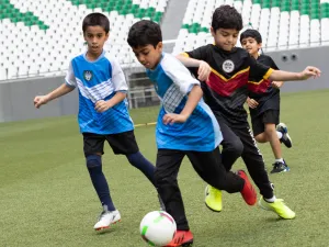 Students From QF School Get Football Fever At Education City Stadium As Their International Tournament Ends