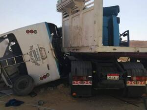 حادث تصادم مروع