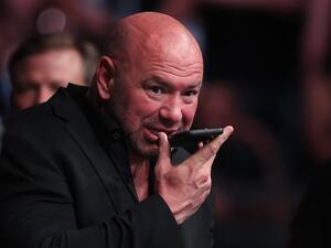 President of the Ultimate Fighting Championship, Dana White attends UFC 274 at Footprint Center on May 07, 2022 in Phoenix, Arizona. Christian Petersen/Getty Images/AFP (Photo by Christian Petersen / GETTY IMAGES NORTH AMERICA / Getty Images via AFP)