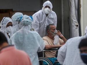 ارتفاع الإصابات بفيروس كورونا في الهند