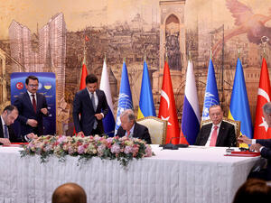 اردوغان: الاتفاق سيجنب الملايين المجاعة