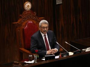 رئيس سريلانكا غوتابايا راجابكسا 