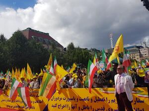 حكم محكمة استوكهولم الإقليمية ، بحق العميل الايراني حميد نوري بالسجن المؤبد 