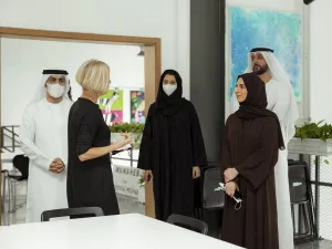 Hala Badri Recognises Creativity of People of Determination at Mawaheb