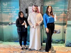 During the event AW Rostamani Group Announces Drop It Campaign, Committing to Eliminate All Plastic Bottles by July 2023