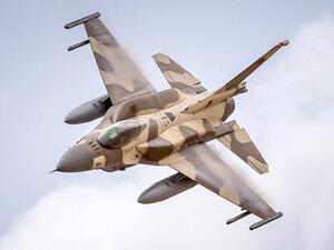 Moroccan F16 jet fighter 