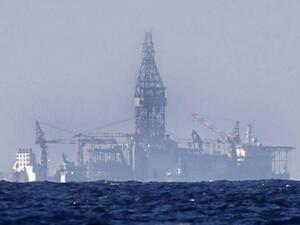 منصة لاستخراخ الغاز في البحر الأبيض المتوسط