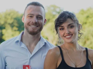 Kerem Bürsin and Hande Erçel 