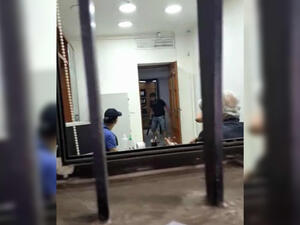 Armed man enters Federal Bank in Beirut. (Twitter/ Video screenshot) Federal Bank