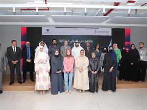 During the event MBRF Launches Workshops Under its Dubai International Program for Writing