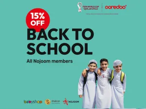 Ooredoo Celebrates Back to School Season with 15% off at Babyshop for Nojoom Members 