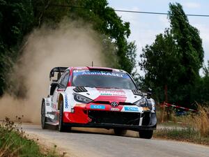 Toyota achieves double-podium finish at Ypres Rally Belgium 