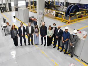 During the event Delegation from US Embassy in Kuwait visits GE Kuwait Technology Center