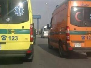 حادث تصادم مروع في محافظة المنيا